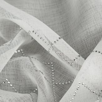 Firana gotowa na taśmie KLEO 350x270 Eurofirany biały