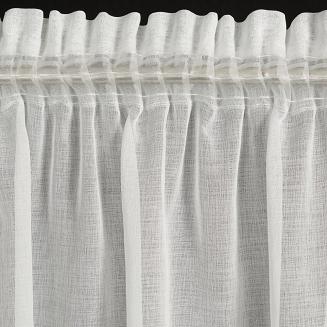 Firana gotowa na taśmie KLEO 350x270 Eurofirany biały