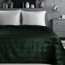 Koc narzuta NINA 220x200 Eurofirany ciemnozielony