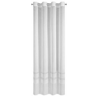 Zasłona gotowa na przelotkach ELIRA 140x250 Eurofirany biały