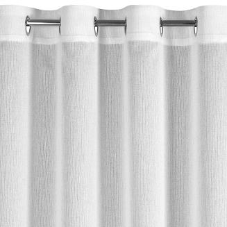 Zasłona gotowa na przelotkach ELIRA 140x250 Eurofirany biały