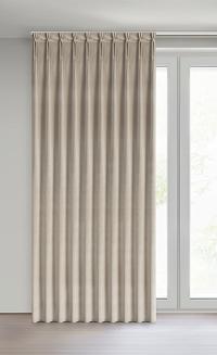 Zasłona gotowa MELANIE 125x270 Eurofirany beżowy