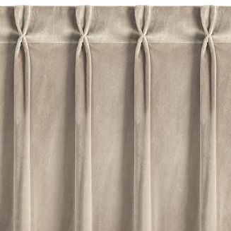 Zasłona gotowa MELANIE 125x270 Eurofirany beżowy