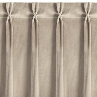 Zasłona gotowa MELANIE 125x270 Eurofirany beżowy
