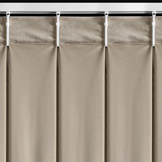 Zasłona gotowa MELANIE 125x270 Eurofirany beżowy