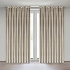 Zasłona gotowa MELANIE 125x270 Eurofirany beżowy