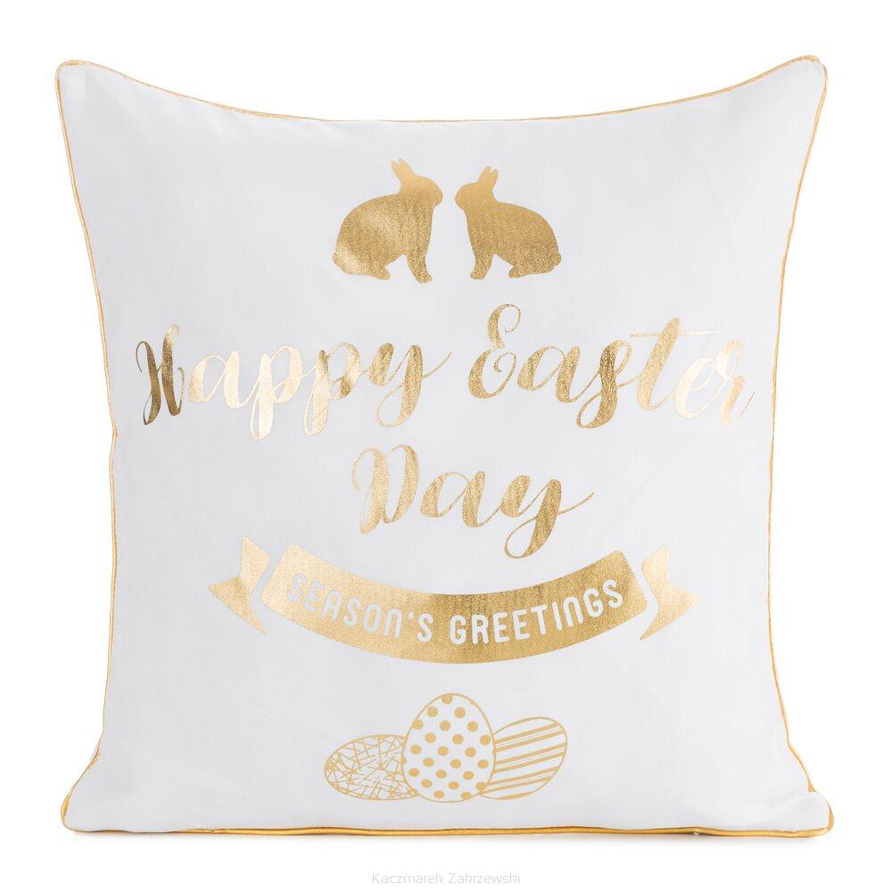 Poszewka dekoracyjna WIOSNA 45x45 Eurofirany biały