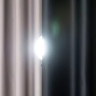 Zasłona gotowa typu blackout na przelotkach DONA 140x 250 czarna