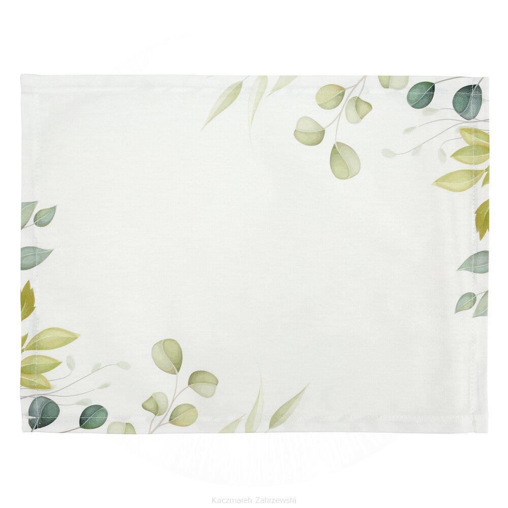 Obrus dekoracyjny NATU 30x40 Eurofirany biały