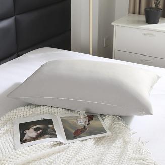 Poszewka satyna bawełniana SIN 50x60 taupe