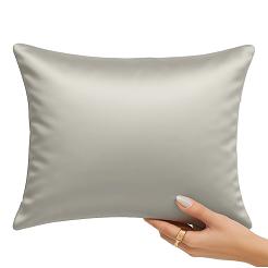 Poszewka satyna bawełniana SIN 50x60 taupe