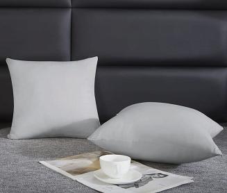 Poszewka satyna bawełniana SIN 40x40 szara
