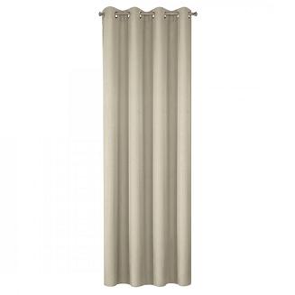 Zasłona gotowa na przelotkach RITA 140x250 Eurofirany cappucino