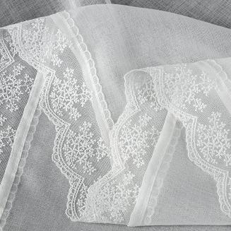 Firana gotowa na taśmie SUZAN 350x150 Eurofirany biały