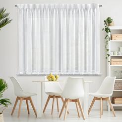 Firana gotowa na taśmie SUZAN 350x150 Eurofirany biały