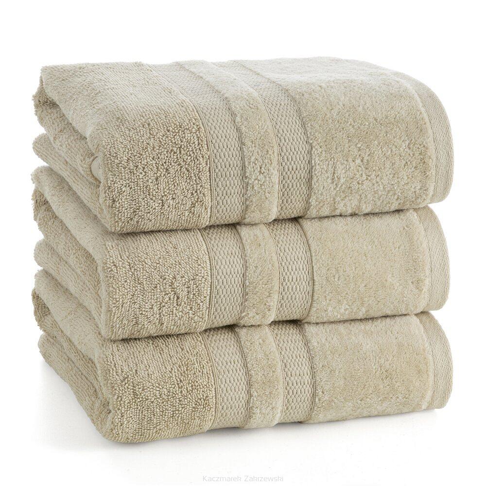 Ręcznik bawełniany PORTO 50x90 Eurofirany jasnobeżowy