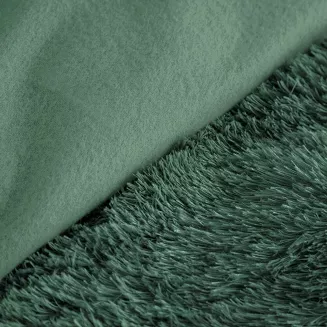 Pościel bawełniana TIFFANY 200x220 Design91 ciemnozielony