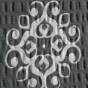 Pościel satyna korowana 160x200 wzór ornament na szarości