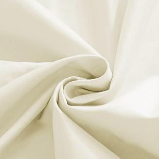 Prześcieradło satyna bawełniana z gumką 140x200 SIN ecru