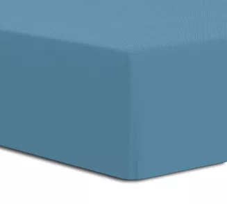 Prześcieradło jersey z elastanem z gumką 160x200 Darymex niebieskie
