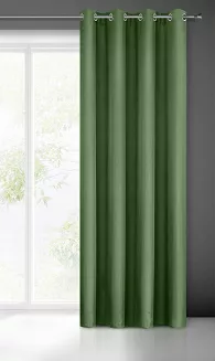 Zasłona gotowa na przelotkach ADORE 140x250 Design91 zielony