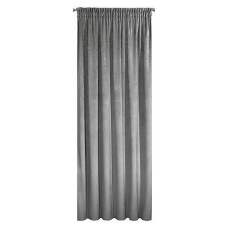 Zasłona gotowa na taśmie AURORA 140x270 Eurofirany stalowy