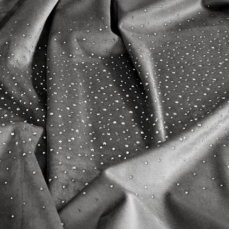 Zasłona gotowa na taśmie AURORA 140x270 Eurofirany stalowy