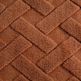 Koc narzuta CARO 70x160 Design91 ceglasty