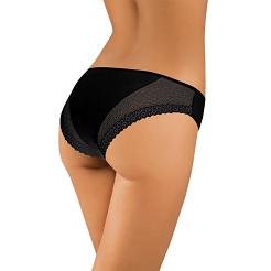 Figi damskie z koronką Babell kod 012 czarne