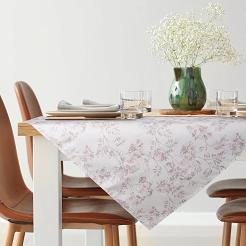 Obrus dekoracyjny GARDEN 85x85 Eurofirany kremowy