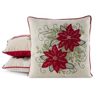 Poszewka dekoracyjna świąteczna 45x45 Eurofirany czerwony