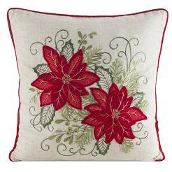 Poszewka dekoracyjna świąteczna 45x45 Eurofirany czerwony