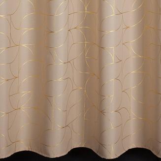 Zasłona gotowa na przelotkach EVI 140x250 Eurofirany beżowy