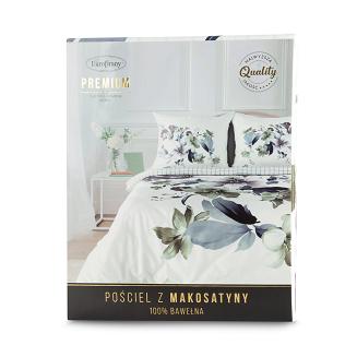 Pościel z makosatyny SOFIA 220x200 Eurofirany biały