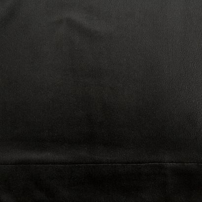 Serwetka dekoracyjna MELINDA 40x30 x4 z welwetu czarna z ozdobną listwą