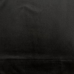 Serwetka dekoracyjna MELINDA 40x30 x4 z welwetu czarna z ozdobną listwą
