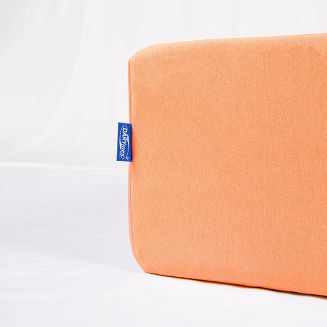 Prześcieradło jersey z gumką 90x200 Darymex morelowe