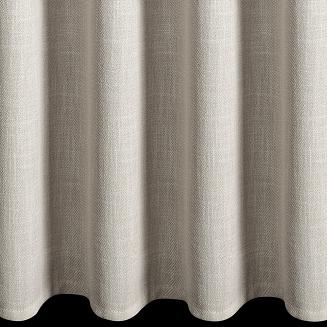 Zasłona gotowa na taśmie LEYA 140x270 Eurofirany ciemnobeżowy