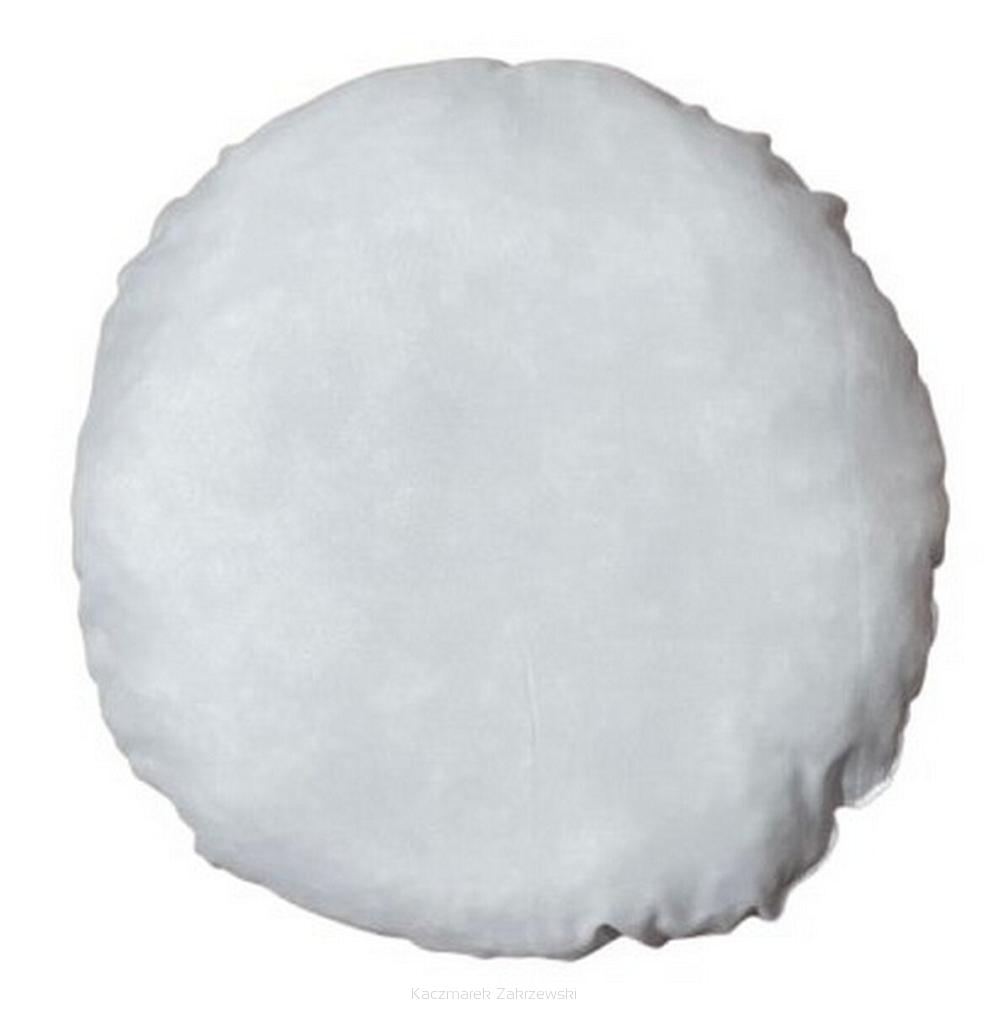 Poduszka wsad do poszewki dekoracyjnej okrągły 40 Eurofirany biała