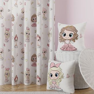 Poszewka dekoracyjna PRINCESS 40x40 welwetowa biała brunetka