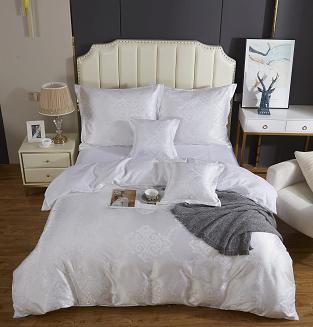 Ekskluzywna Pościel Atłasowa Z Haftem 160x200 AT006