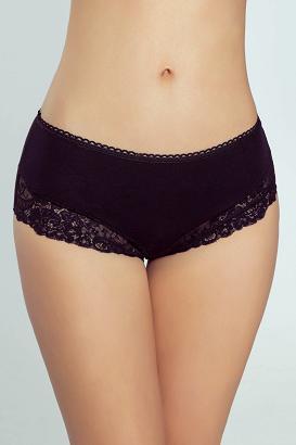 Figi damskie z koronką Venita Eldar czarne