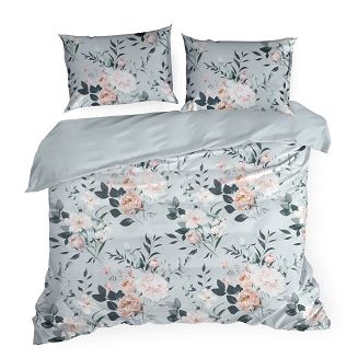 Pościel bawełniana ROSITA 160x200 Eurofirany szary