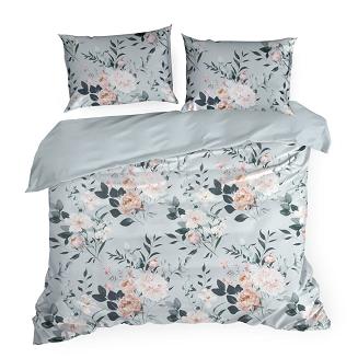 Pościel bawełniana ROSITA 160x200 Eurofirany szary