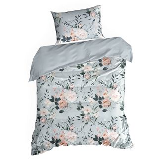 Pościel bawełniana ROSITA 160x200 Eurofirany szary