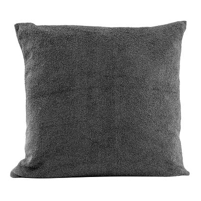 Poszewka frotte jednobarwna 40x40 Darymex antracytowa