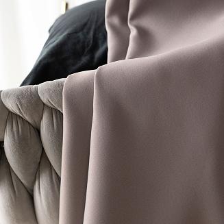 Zasłona gotowa typu blackout na przelotkach DONA 140x 250 szary