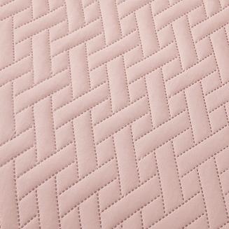 Poszewka dekoracyjna DASH 45x45 pikowana pudrowy róż