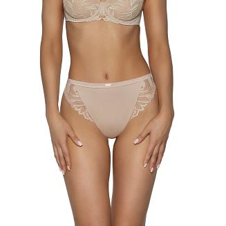 Brazyliany damskie z koronką AV 2104 beżowe