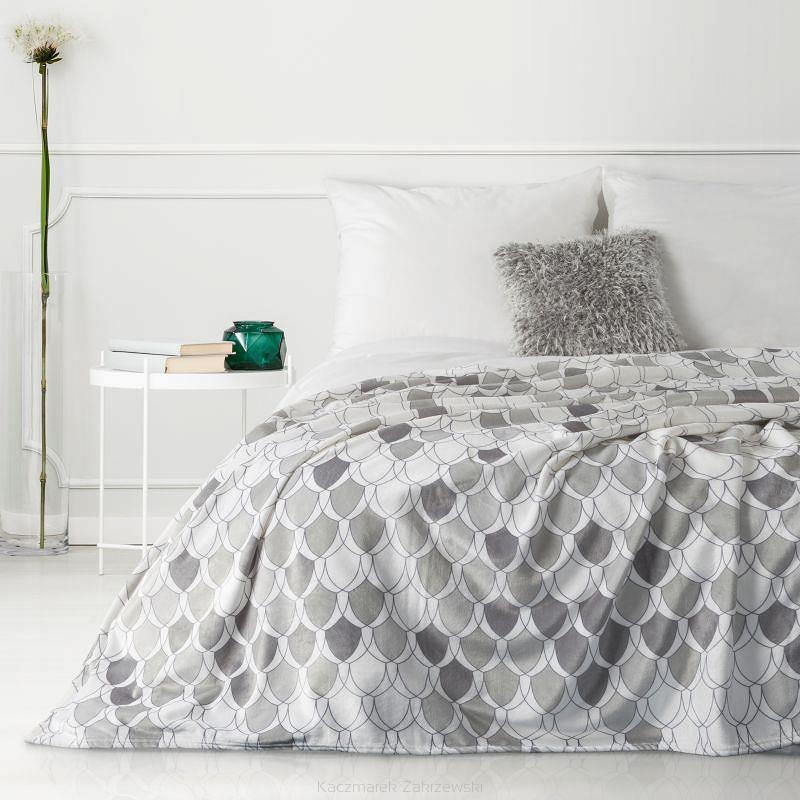 Koc narzuta KLOE 170x210 Eurofirany-D91 srebrny